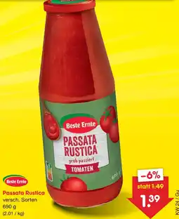 Netto Marken-Discount Beste ernte passata rustica Angebot