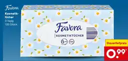 Netto Marken-Discount Favora kosmetiktücher Angebot