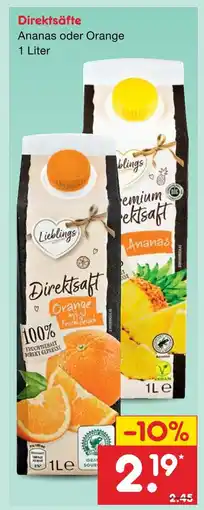 Netto Marken-Discount Ananas direktsaft Angebot
