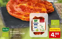 Netto Marken-Discount Biobio bio schweine-nackensteaks paprika Angebot