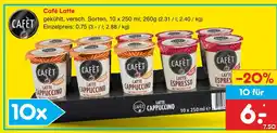 Netto Marken-Discount Cafét latte cappuccino Angebot