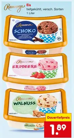 Netto Marken-Discount Romanza schoko Angebot