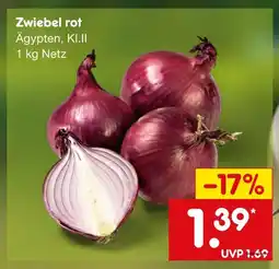 Netto Marken-Discount Zwiebel rot Angebot
