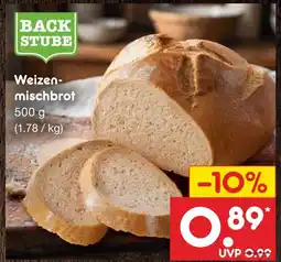 Netto Marken-Discount Backstube weizenmischbrot Angebot
