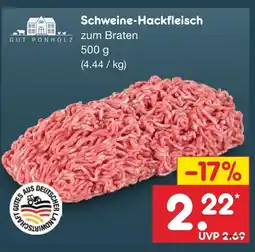 Netto Marken-Discount Gut ponholz schweine-hackfleisch Angebot