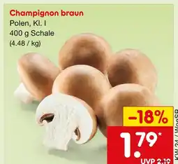 Netto Marken-Discount Champignon braun Angebot