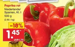 Netto Marken-Discount Paprika rot Angebot