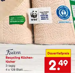 Netto Marken-Discount Favora recycling küchentücher Angebot