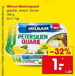 Netto Marken-Discount Milram gewürzquark Angebot