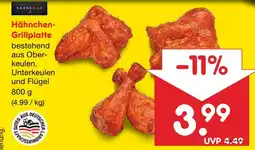 Netto Marken-Discount Barbecue hähnchen-grillplatte Angebot