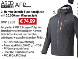 Mountain Sports Outlet Herren Stretch-Funktionsjacke mit 20.000 mm Wassersäule Angebot