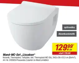 toom Baumarkt Wand-WC-Set ,,Lissabon" Angebot