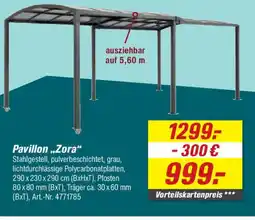 toom Baumarkt Pavillon ,,Zora" Angebot