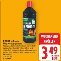 E-Center Edeka zuhause öko-grillanzünder Angebot
