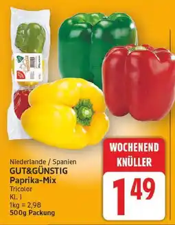 E-Center Gut&günstig paprika-mix tricolor Angebot