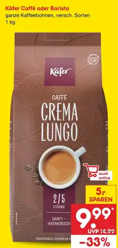Netto Marken-Discount Käfer caffè Angebot