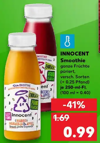 Kaufland Innocent Smoothie je 250-ml-Fl. Angebot