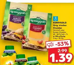 Kaufland KERRYGOLD Orig. irischer Cheddar Angebot