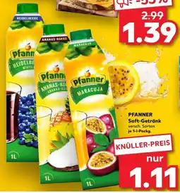 Kaufland PFANNER Saft-Getränk Angebot
