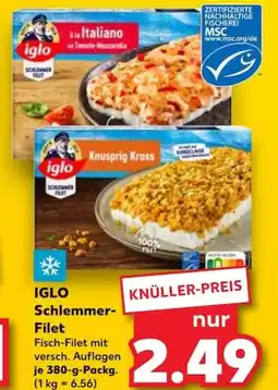 Kaufland IGLO Schlemmer- Filet Angebot