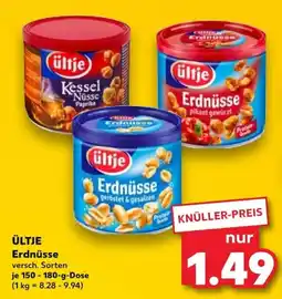 Kaufland ÜLTJE Erdnüsse Angebot