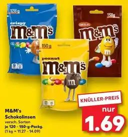 Kaufland M&M's Schokolinsen Angebot