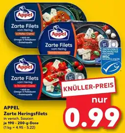 Kaufland Appel Zarte Heringsfilets Angebot