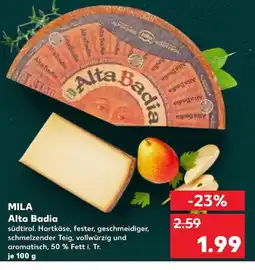 Kaufland MILA Alta Badia Angebot