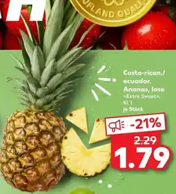Kaufland Ananas >>Extra Sweet<< Angebot