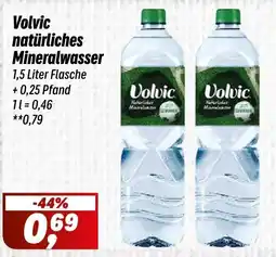 Simmel Volvic natürliches Mineralwasser Angebot