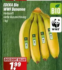Simmel EDEKA Bio WWF Bananen Angebot