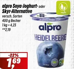 Simmel alpro Soya-Joghurt- oder Skyr-Alternative Angebot