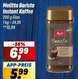 Simmel Melitta Barista Instant Kaffee Angebot