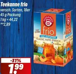 Simmel Teekanne frio Angebot