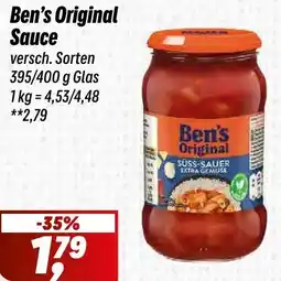 Simmel Ben's Original Sauce Angebot