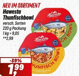 Simmel Hawesta Thunfischbowl Angebot