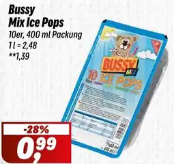 Simmel Bussy Mix Ice Pops Angebot