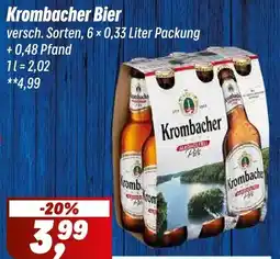 Simmel Krombacher Bier Angebot