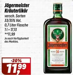 Simmel Jägermeister Kräuterlikör Angebot