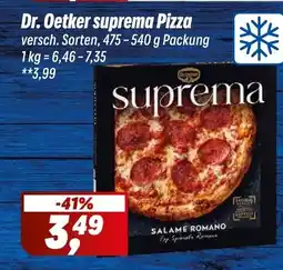 Simmel Dr. Oetker suprema Pizza Angebot
