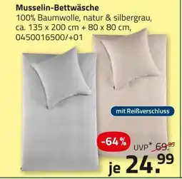 ROLLER Musselin-Bettwäsche Angebot