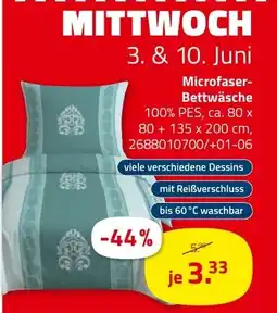 ROLLER Microfaser- Bettwäsche Angebot