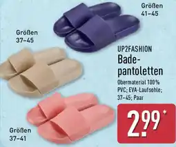 Aldi Nord UP2FASHION Badepantoletten Angebot
