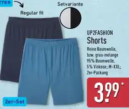 Aldi Nord UP 2FASHION Shorts Angebot