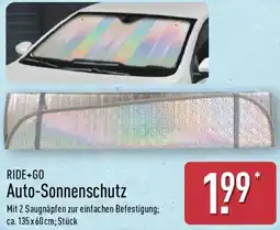 Aldi Nord RIDE+GO Auto-Sonnenschutz Angebot
