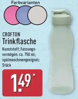 Aldi Nord CROFTON Trinkflasche Angebot