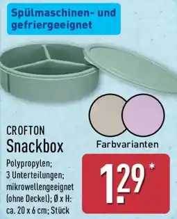 Aldi Nord CROFTON Snackbox Angebot