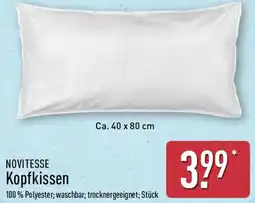 Aldi Nord NOVITESSE Kopfkissen Angebot
