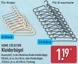 Aldi Nord HOME CREATION Kleiderbügel Angebot