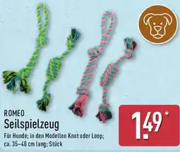 Aldi Nord ROMEO Seilspielzeug Angebot